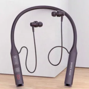 Casque Bluetooth avec Radio 60 Heures à bande de cou
